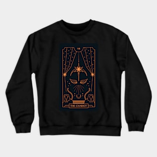 The Chariot Tarot Card Crewneck Sweatshirt